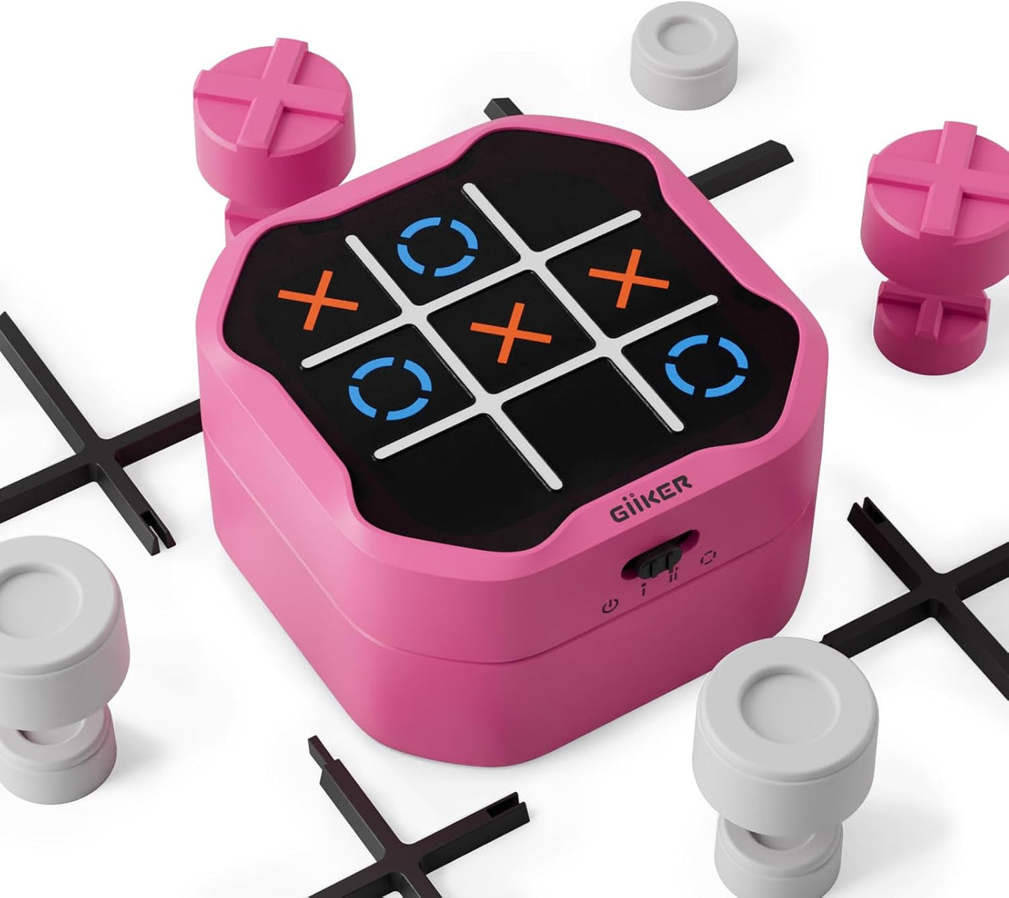 GiiKER Tic Tac Toe Bolt Game (3-in-1 Game)